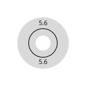 Wagner Rubber 5 .6mm (VPE=10) voor diepvriesdetectie