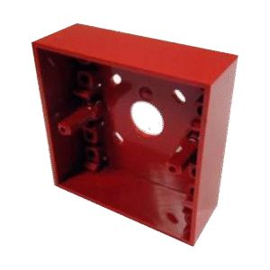 Achterwand behuizing tbv handmelder rood B02322-00