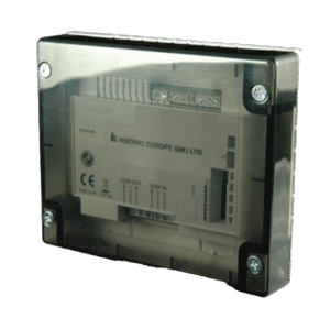 Tweevoudige relaismodule Hochiki met 2 relais en 1 bewaakte ingang