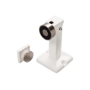 Deurmagneet vloermontage 1000N korte paal incl. flexiblele a