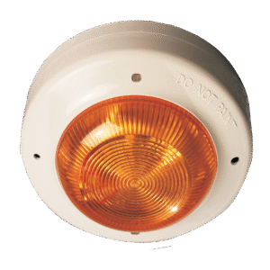 Geadresseerd Flitslicht Hochiki (geel), excl. sokkel, EN54-3