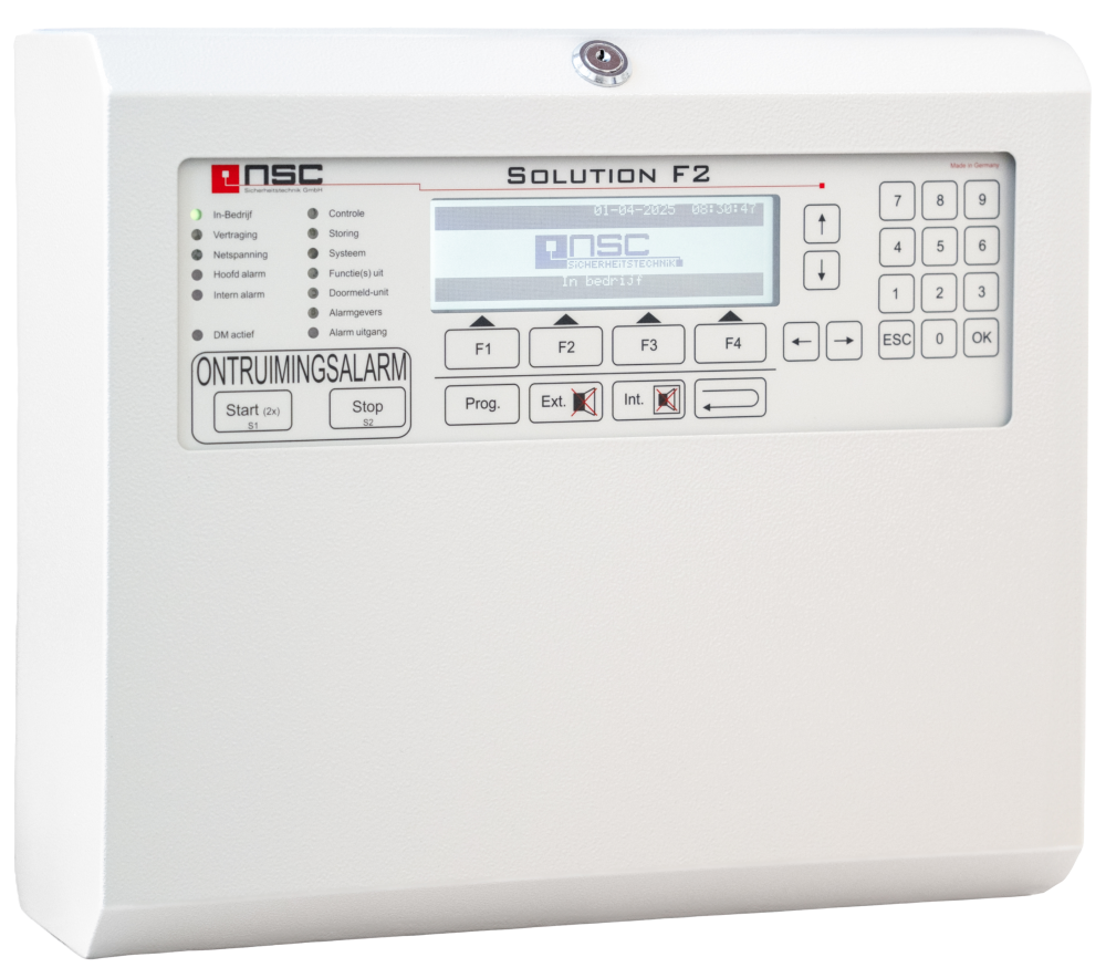 Brandmeldcentrale Solution F2 Dutch Design