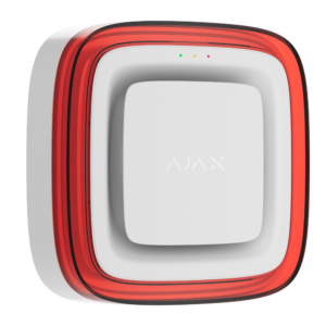 AJAX EN54 FireProtect sirene met flitslicht, wit