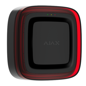 AJAX EN54 FireProtect sirene met flitslicht, zwart