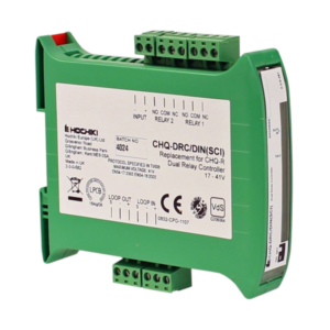 3-voudige relaismodule Hochiki met 2 relais en 1 bewaakte ingang, SIL2